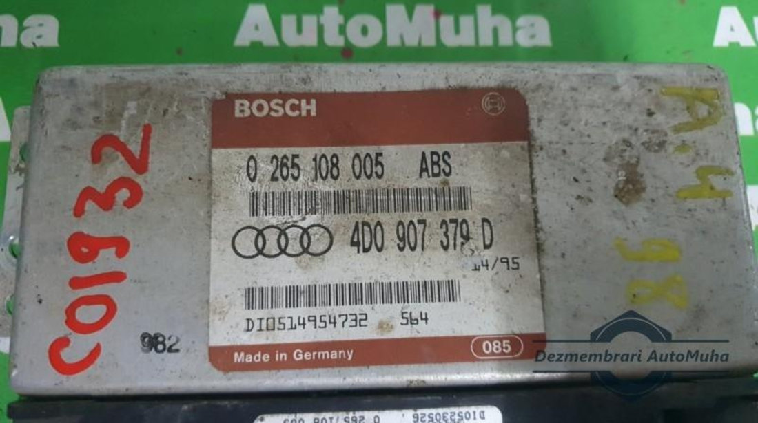 Calculator abs Audi A6 (1997-2004) [4B, C5] 0265108005