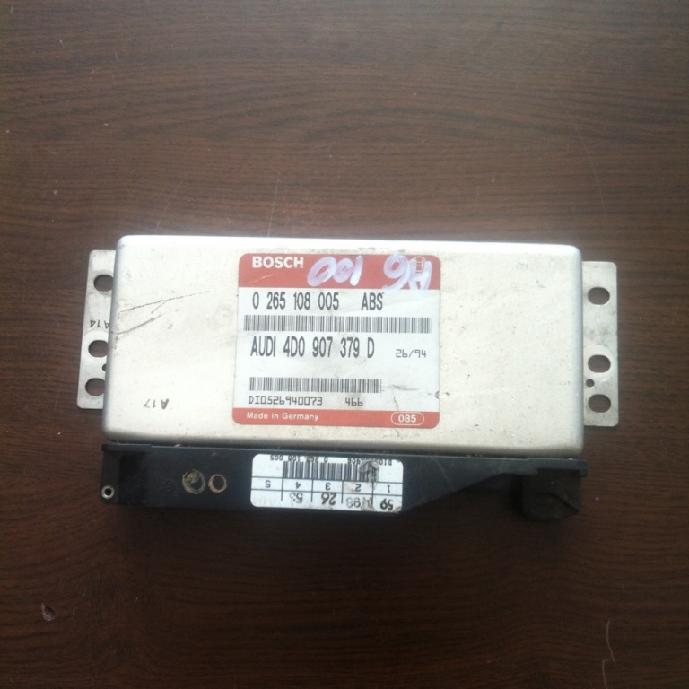 Calculator ABS Audi A6 A4/C4 [1994 - 1997] Sedan 2.6 MT (150 hp) AUDI 100