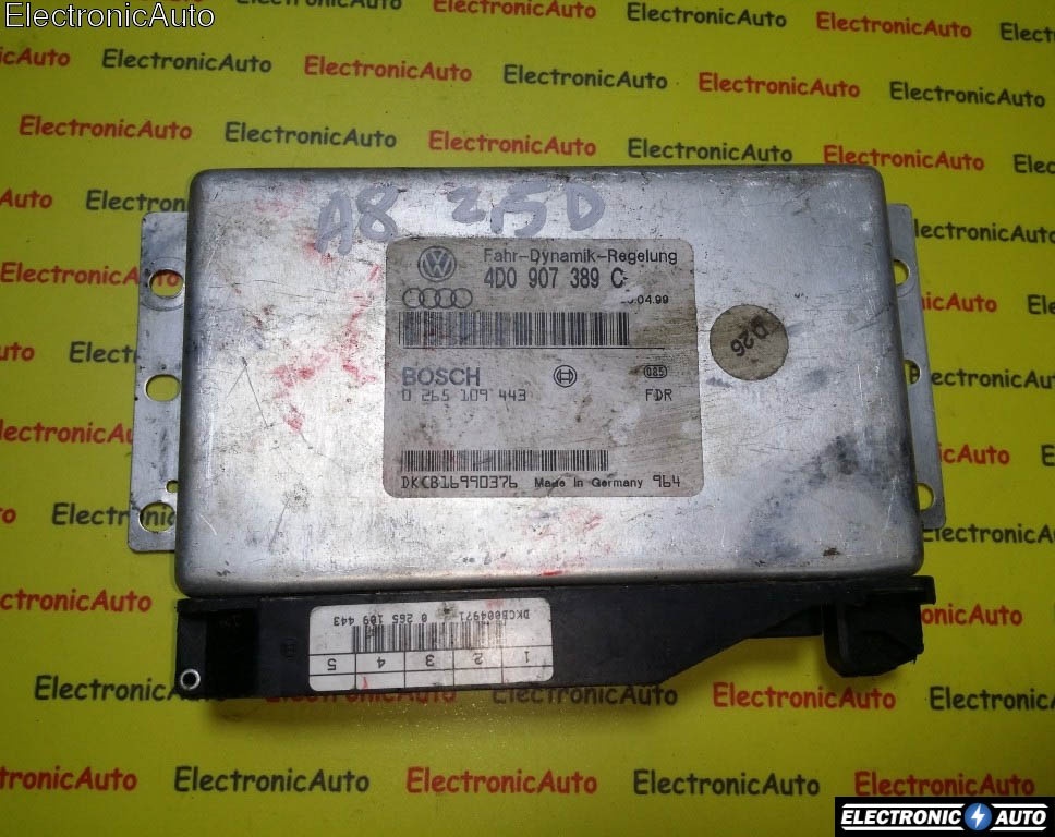 Calculator ABS Audi A8 D2 0265109443 4D0907389C