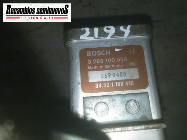 Calculator ABS BOSCH BMW 730 I E32 0 265 100 055 / 0265100055 / 34 52 1 160 410 / 345211604100 265 100 055 / 0265100055 / 34 52 1 160 410 / 34521160410
