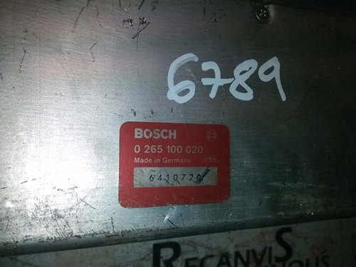Calculator ABS BOSCH BMW SERIE 5 0 265 100 020 / 02651000200 265 100 020 / 0265100020
