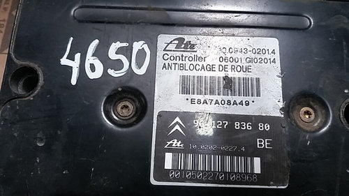 Calculator ABS CITROEN XANTIA 9612783680BE / 10020202274 / 10094302014 / 06001C1020149612783680BE / ...