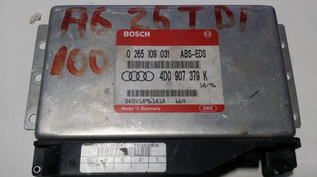 Calculator ABS-EDS Audi A6 0265109031, 4D0907379K