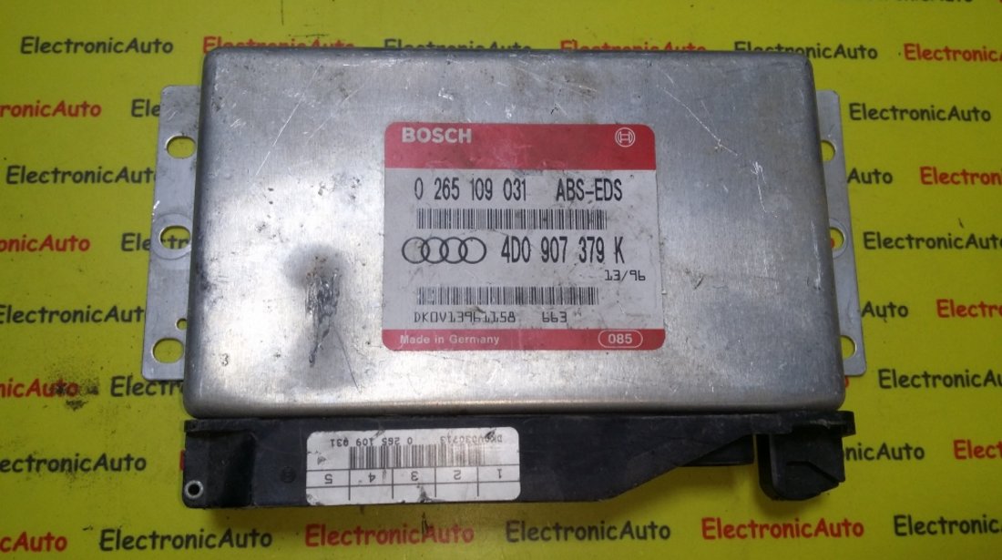 Calculator ABS-EDS Audi A6 0265109031, 4D0907379K