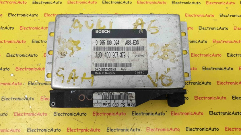 Calculator ABS ESP Audi A8 (4D), 4D0907379J, 0265109024