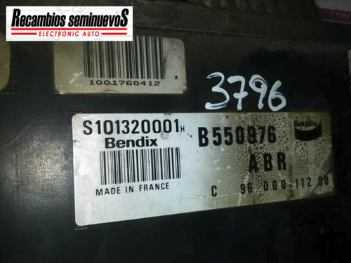 Calculator ABS/ESP BENDIX CITROEN XM S101320001 H / S101320001H / 96 000 112 80 / 9600011280S1013200...