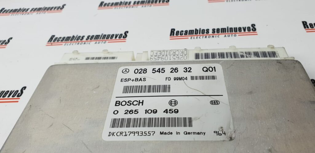 Calculator ABS/ESP BOSCH MERCEDES-BENZ Class A 0 285 452 632 / 0285452632 / 0 265 109 459 / 02651094590 285 452 632 / 0285452632 / 0 265 109 459 / 0265109459