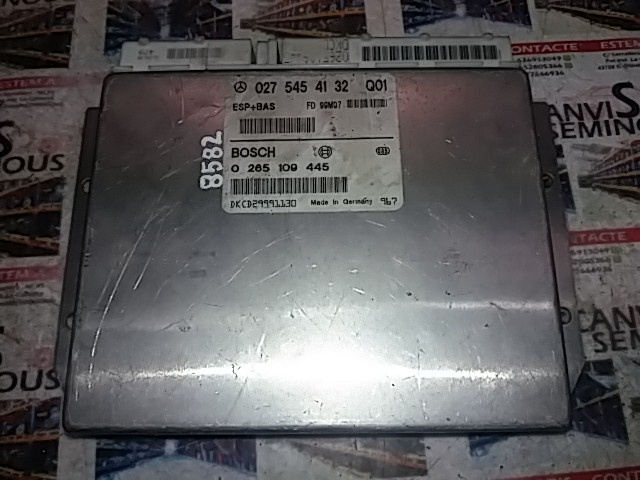 Calculator ABS + ESP BOSCH MERCEDES-BENZ W168 0 265 109 445 / 0265109445 / 027 545 41 32 / 02754541320 265 109 445 / 0265109445 / 027 545 41 32 / 0275454132