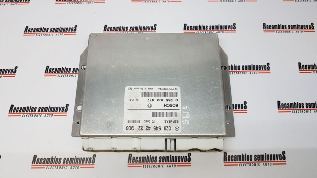 Calculator ABS/ESP BOSCH MERCEDES-BENZ W168 029 545 42 32 / 0295454232 / 0 265 109 477 / 0265109477029 545 42 32 / 0295454232 / 0 265 109 477 / 0265109477