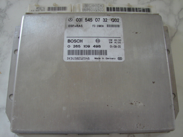 Calculator ABS ESP Mercedes-Benz E-Class W210/S210 [facelift] [1999 - 2002] Sedan E 220 CDI MT (143 hp) E220 CDI 2.2 CDI