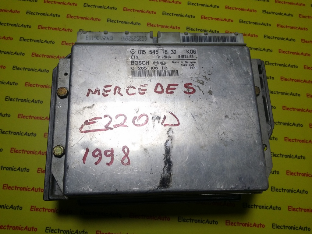Calculator ABS ETS Mercedes E320, 0155457632 0265106113
