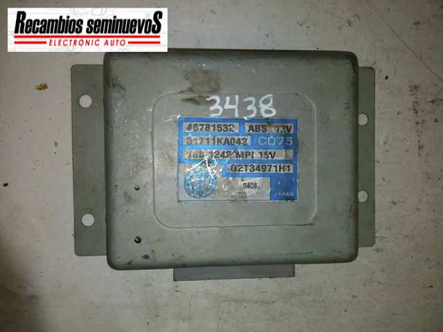 Calculator ABS FIAT PUNTO G2T34971H1 / 31711KA042 / 46781532G2T34971H1 / 31711KA042 / 46781532