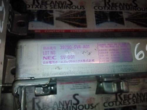 Calculator ABS HONDA ACCORD 39790SV4A01 / NEC SV-001 / NEC SV 001 / NECSV00139790SV4A01 / NEC SV-001...