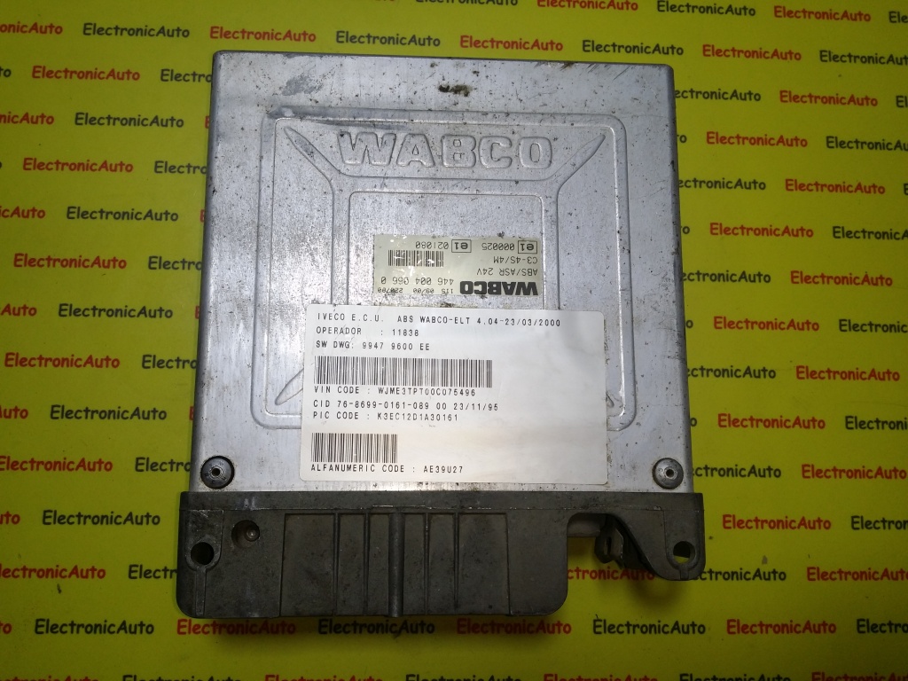 Calculator ABS Iveco EuroCargo 11838 9947 9600 EE