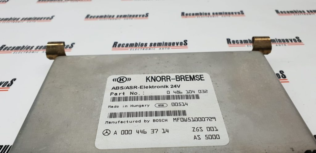 Calculator ABS Mercedes Actros, A0004463714, 0486104032,