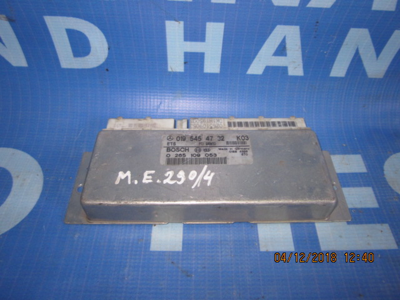 Calculator ABS Mercedes E290 W210; 195454732