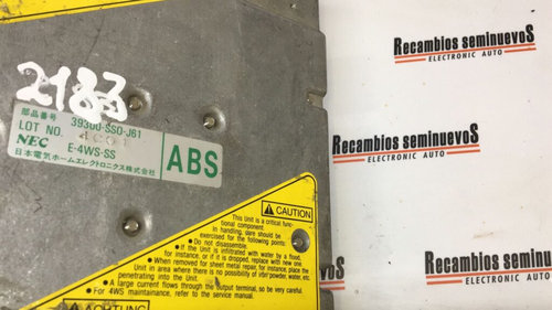 Calculator ABS NEC HONDA PRELUDE 39300-SS0-J61 / 39300 SS0 J61 / 39300SS0J61 / E-4WS-SS / E 4WS SS /...