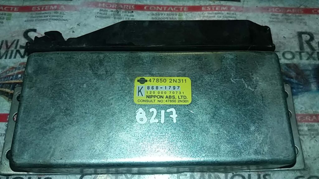 Calculator ABS NIPPON ABS NISSAN ALMERA 47850 2N311 / 478502N311 / 120 000 70731 / 12000070731 / 47850 2N301 / 478502N30147850 2N311 / 478502N311 / 120 000 70731 / 12000070731 / 47850 2N301 / 478502N301