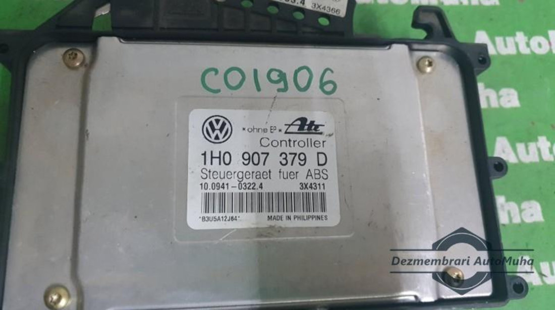 Calculator abs Volkswagen Golf 3 (1991-1997) 1h0907379d