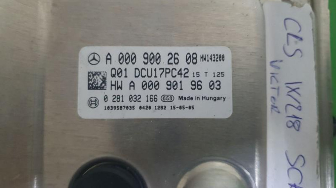 Calculator adblue Mercedes E-Class (2009->) [W212] a0009002608