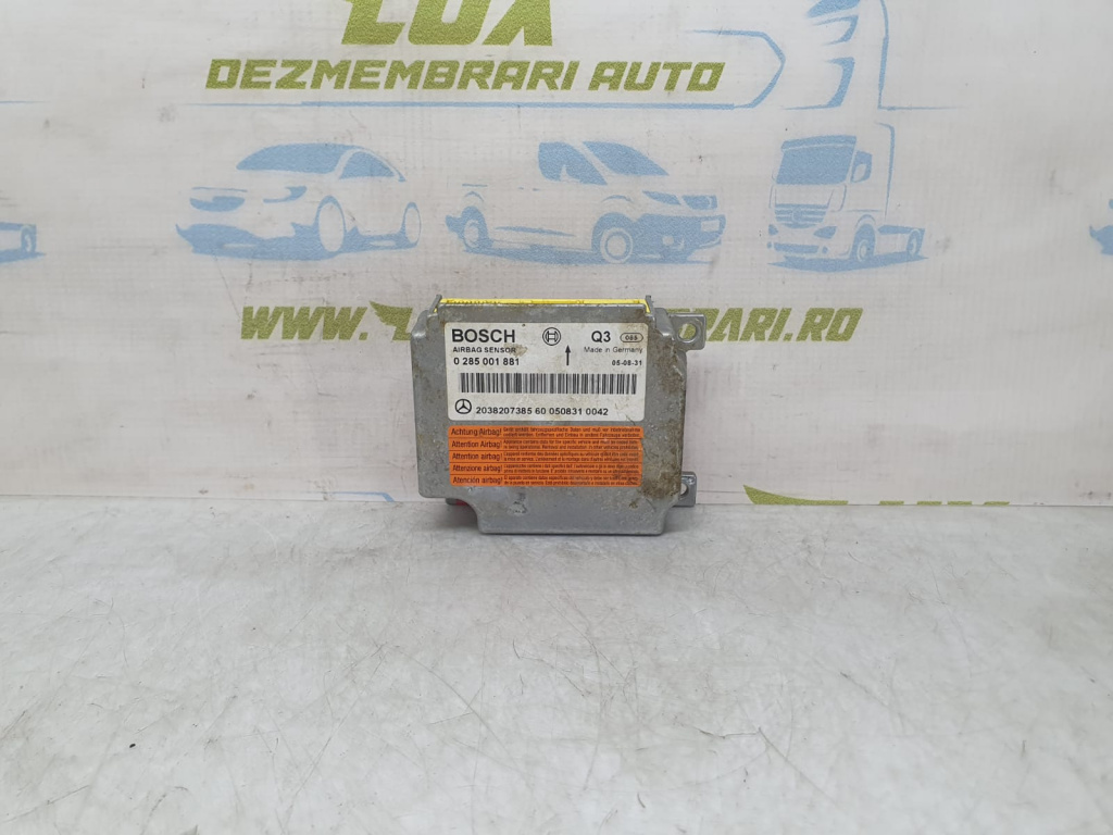 Calculator airbag 0285001881 Mercedes-Benz C-Class W203 [2000 - 2004]