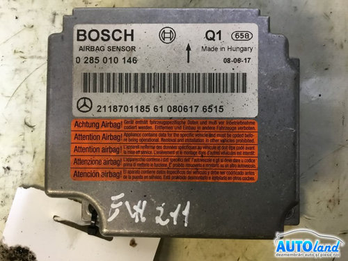 Calculator Airbag 0285010146 Mercedes-Benz E-CLASS W211 2002-2008