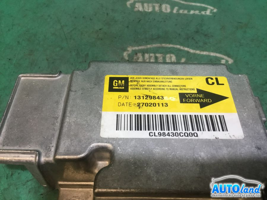 Calculator Airbag 13129843 Opel VECTRA C 2002