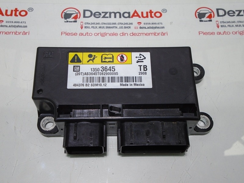 Calculator airbag 13503645, Opel Insignia, 2.0cdti (id:291834)