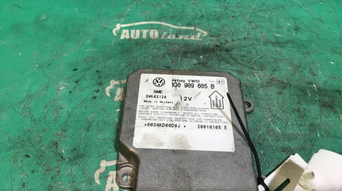 Calculator Airbag 1c0909605b Volkswagen PASSAT 3C2 2005