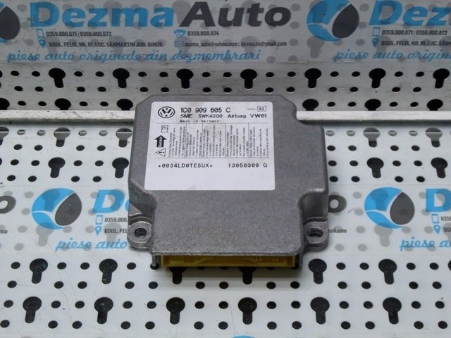 Calculator airbag, 1C0909605C, Vw Passat (3B3) 1.9 tdi