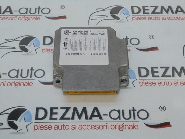 Calculator airbag, 1C0909605F, Skoda Fabia 2 (5J) 1.4tdi