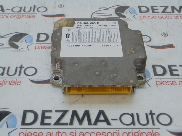 Calculator airbag 1C0909605F, Skoda Roomster (5J) 1.9 tdi (id:260293)