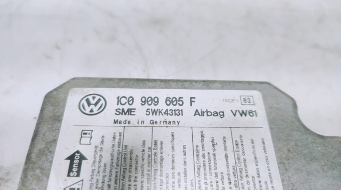 Calculator airbag 1c0909605f Volkswagen VW Passat B5.5 [facelift] [2000 - 2005]