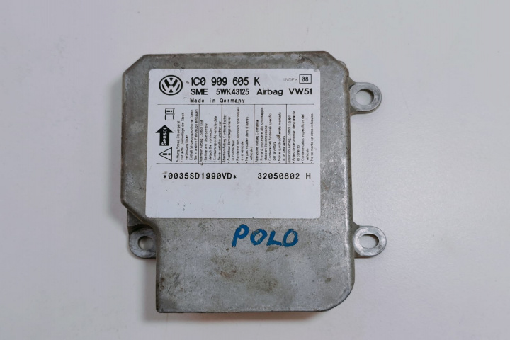 Calculator airbag 1C0909605K Volkswagen VW Polo 4 9N [2001 - 2005]
