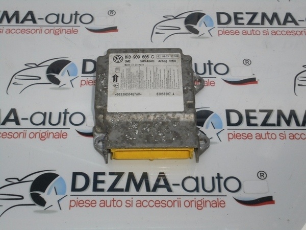 Calculator airbag, 1K0909605C, Vw Golf 5 (1K1) 1.9 tdi (id:203848)