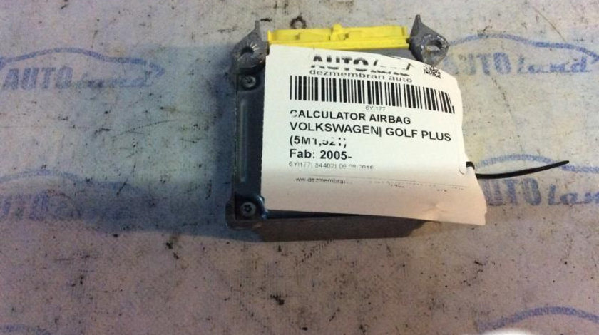 Calculator Airbag 1k0909605n Volkswagen GOLF PLUS 5M1,521 2005