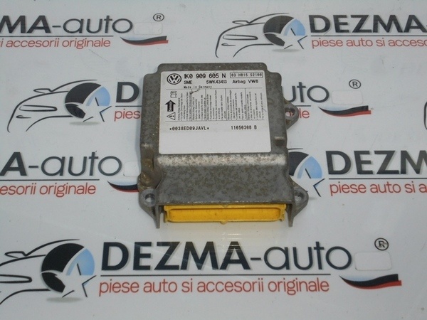 Calculator airbag, 1K0909605N, Vw Golf 5 (1K1) 1.9 tdi (id:155922)