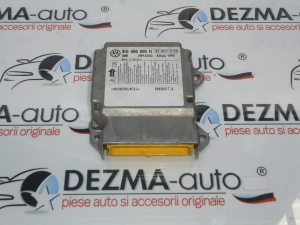 Calculator airbag, 1K0909605N, Vw Golf Plus (5M1, 521) 2.0tdi (id:191739)
