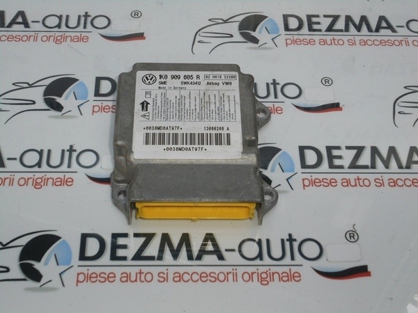 Calculator airbag, 1K0909605R, Vw Jetta 3 (1K2) 1.6 tdi (id:181772)