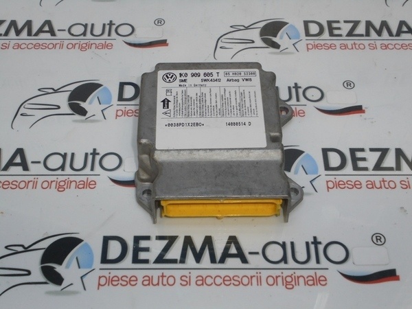 Calculator airbag, 1K0909605T, Skoda Octavia 2 Combi (1Z5) 1.9 tdi (id:214308)