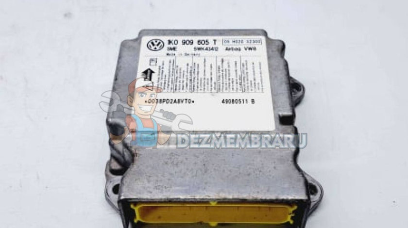 Calculator airbag, 1K0909605T, Vw Golf 5, 1.9 tdi