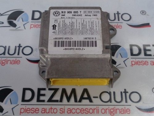 Calculator airbag, 1K0909605T, Vw Jetta (1K2) 1.9 tdi (id:216309)