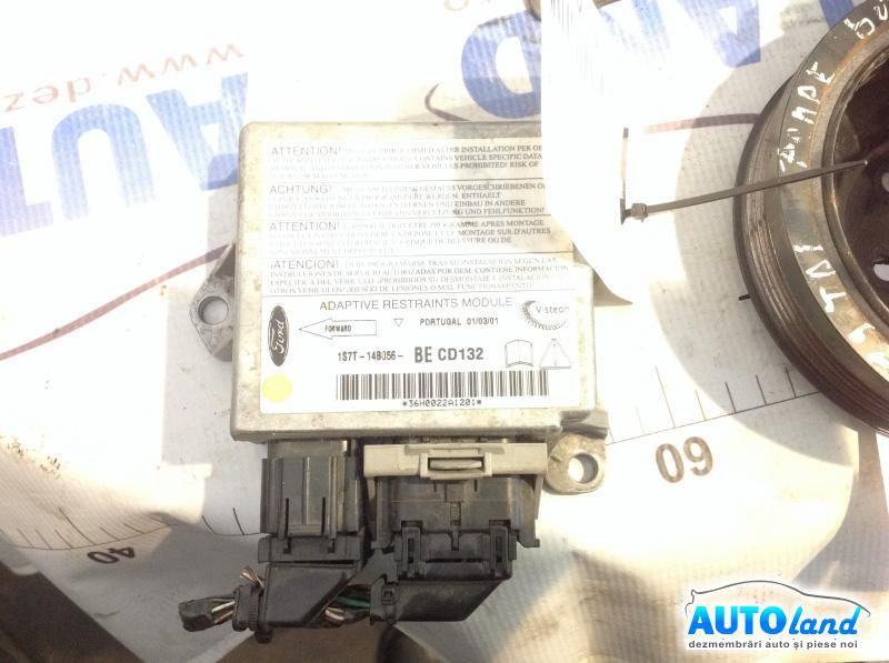 Calculator Airbag 1s7t14b056be Ford MONDEO III B5Y 2000-2003