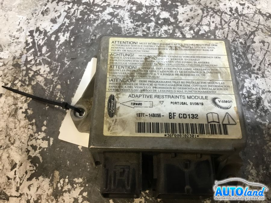 Calculator Airbag 1s7t14b056bf Ford MONDEO III B5Y 2000-2003