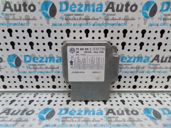 Calculator airbag, 1T0909605C, Vw Touran 1T1, 1T2 (id.122251)