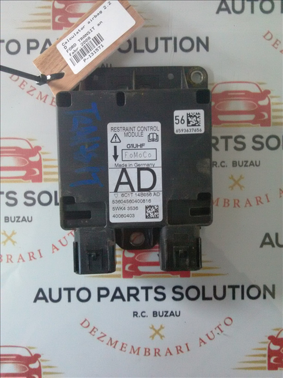 Calculator airbag 2.2 D FORD TRANSIT an fabr.2008