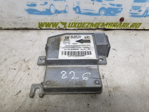 Calculator airbag 24439954 Opel Corsa C [2000 - 2003] 1.2 benzina Z12XE