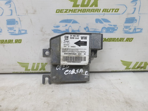 Calculator airbag 24466287 Opel Corsa C [2000 - 2003]