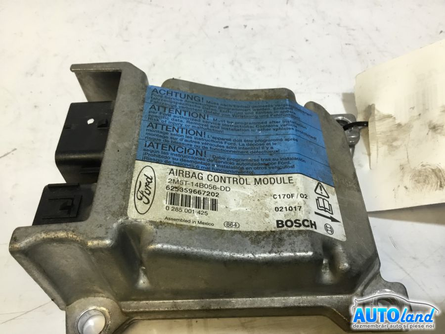 Calculator Airbag 2m5t14b056dd Ford FOCUS DAW,DBW 1998-2001