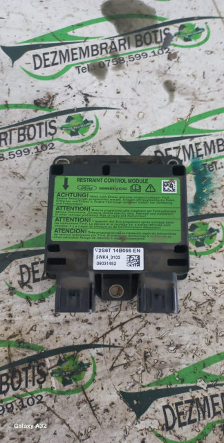 Calculator airbag 2S6T 14B056 EN Ford Fiesta 5 [2001 - 2007] Hatchback 5-usi 1.4 MT (80 hp)